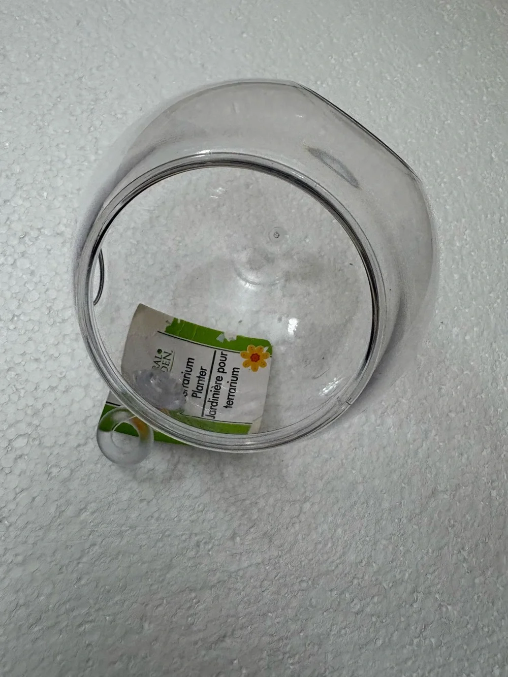 Clear Plastic Hanging Terrarium Ornaments - Set of 5
